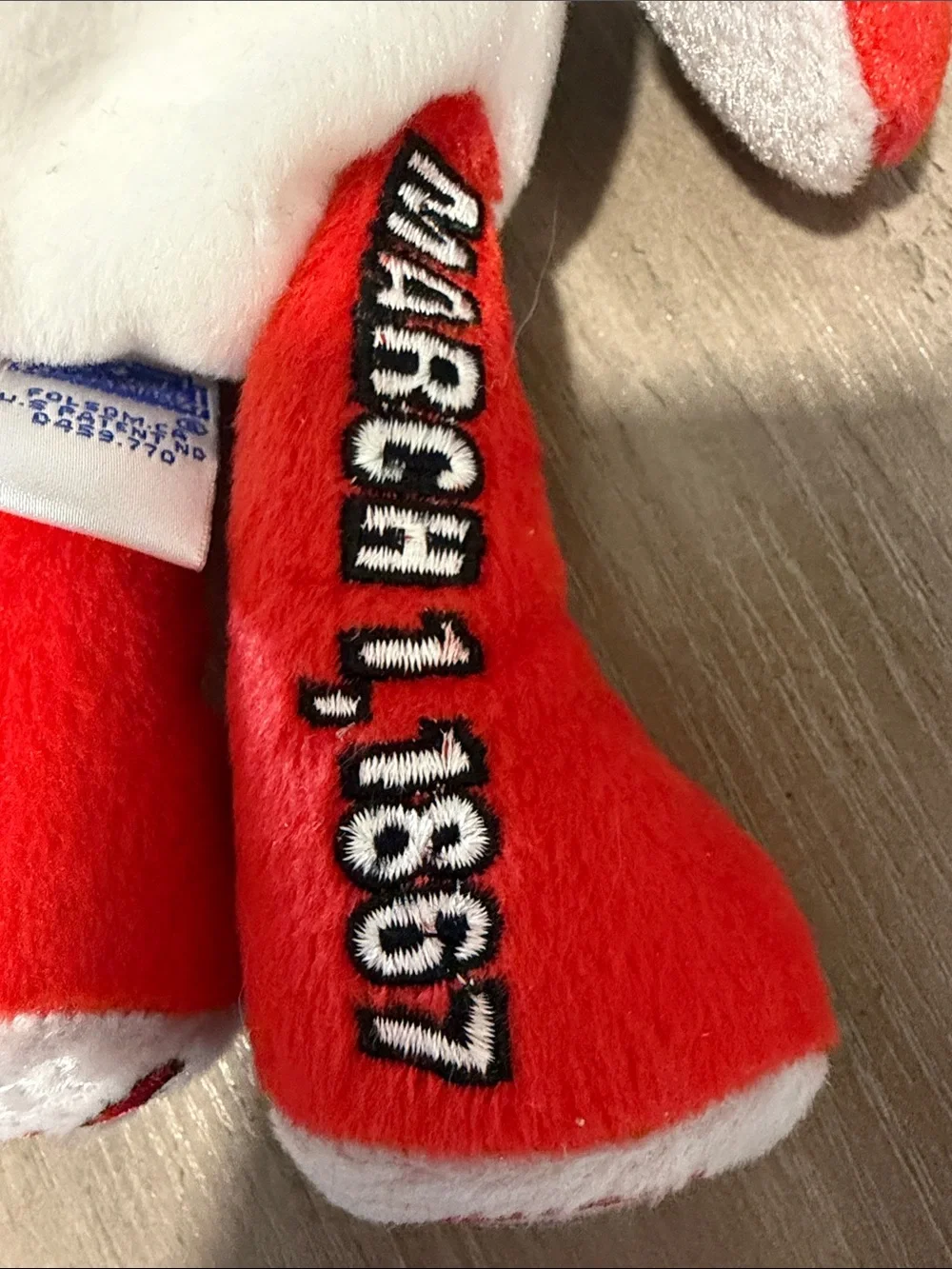 Nebraska Red & White Plush Bear - Collegiate Stuffed Animal